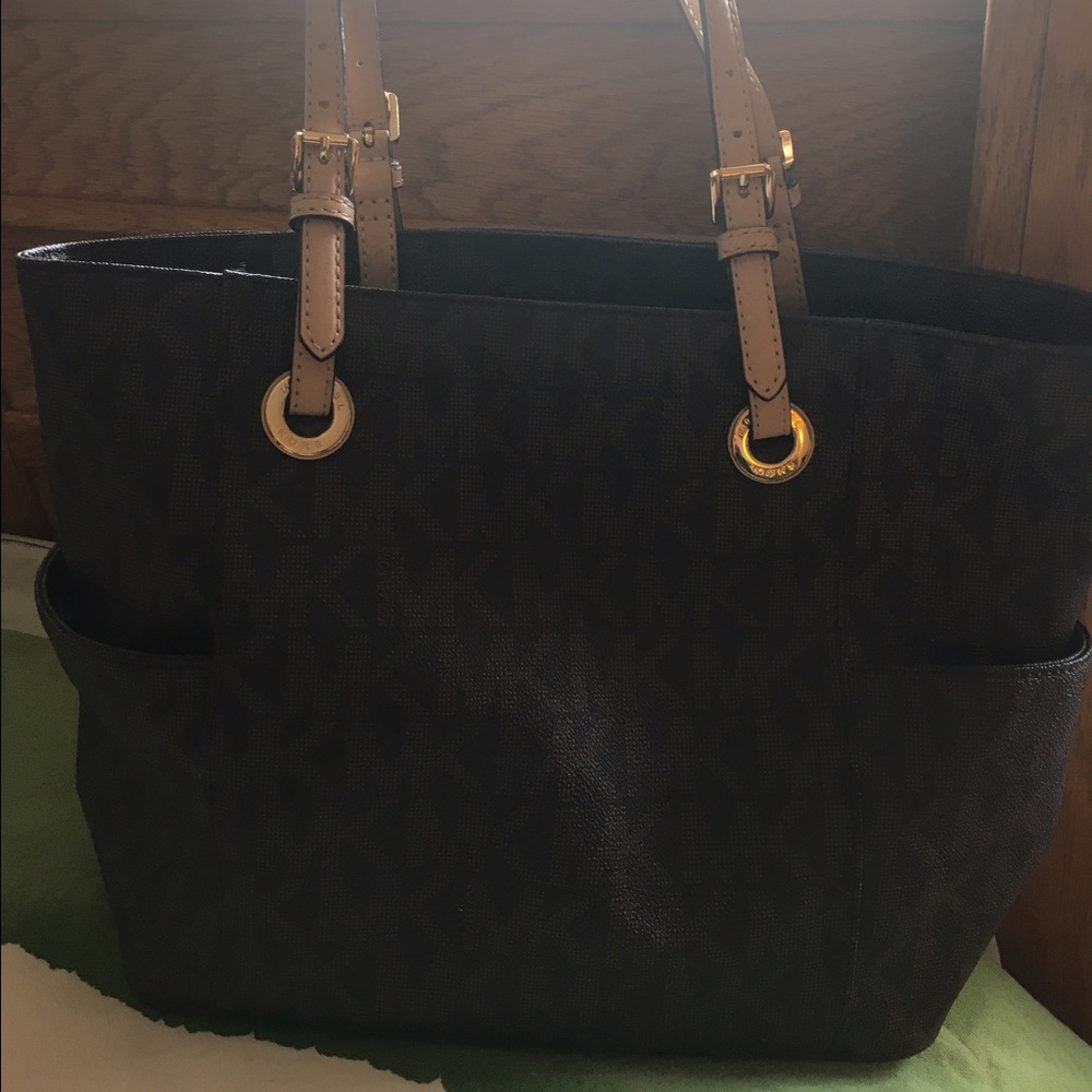 Authentic Michael Kors Brown Tote